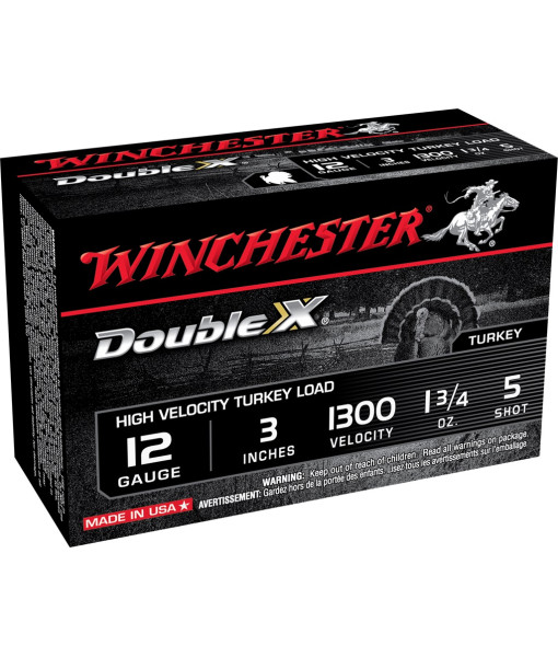 WINCHESTER DOUBLEX 12GA 3'' 1 3/4OZ  #5