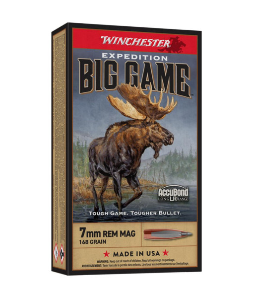 WINCHESTER EXPEDITION BIG GAME 7MM REM MAG 168GR ABLR