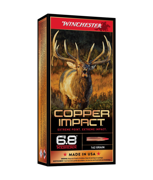 WINCHESTER COPPER IMPACT 6.8 WESTERN 162GR
