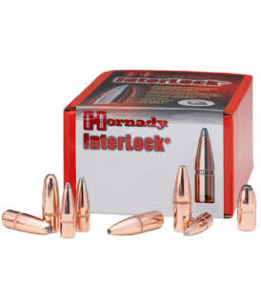 Hornady Interlock 6.5MMcal 140GR Soft point