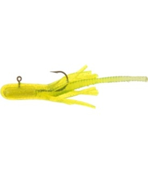 BERKLEY POWERBAIT ATOMIC TEASER 1/32OZ CHARTREUSE SILVER FLECK