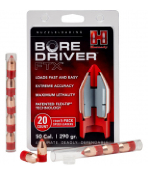 Hornady Bore Driver FTX 50Cal 290Gr