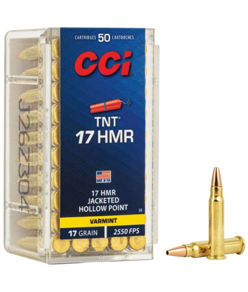 CCI 17HMR TNT 17GR HP 2550FPS