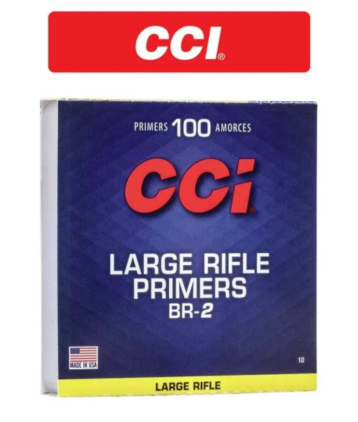 CCI BR2 LARGE RIFLE PRIMERS 1000UN