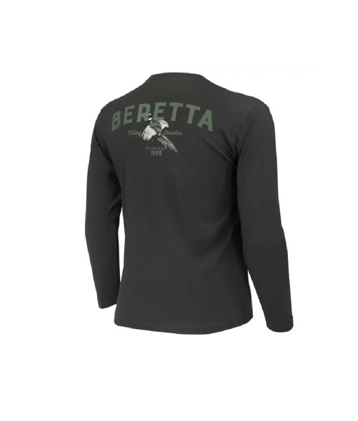 BERETTA T-SHIRT WINGSHOOTER LONGSLEEVE XL OLIVE