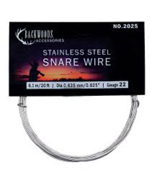 Backwood collet Steinless 21gauge 20ft