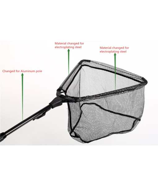 Ecotone Fishing Net Noir Pliable
