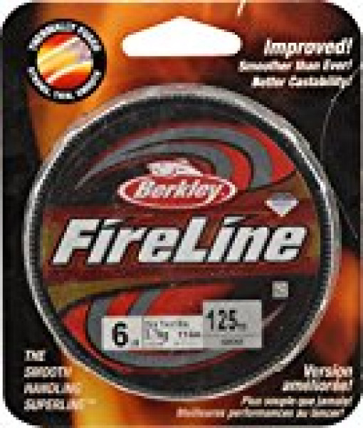 Berkley Fireline 6lb 125yd Smoke