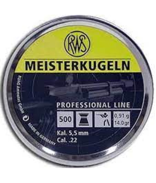 Meisterkulgen ,cal.177,8.2gr,bout Plat