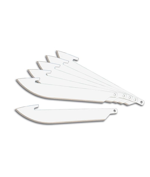 OUTDOOR EDGE DROP POINT BLADES 3.5'' 6UN