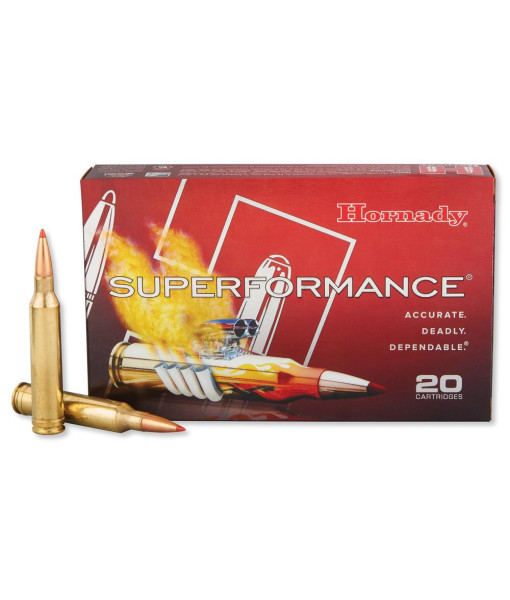 HORNADY SUPERFORMANCE 7MM REM MAG 162GR SST