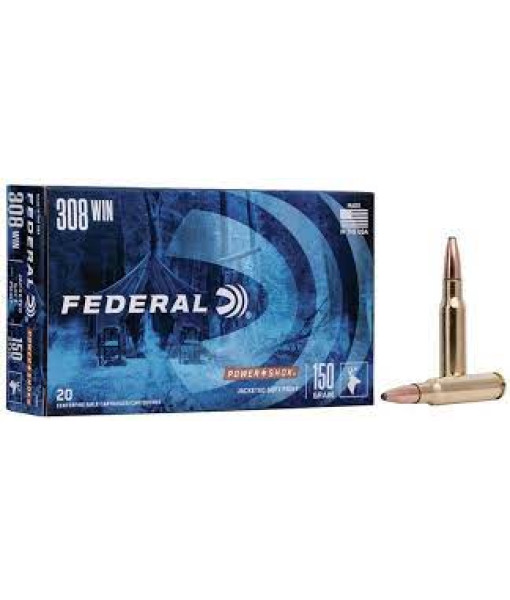 FEDERAL POWER-SHOK 308WIN 150GR