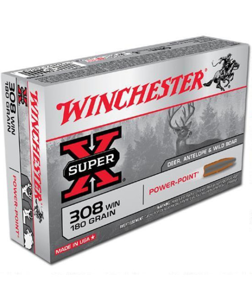 WINCHESTER POWER POINT 308WIN 180GR