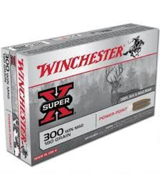 WINCHESTER SUPER X 300WIN MAG 180GR