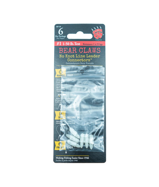 ETIC BEAR CLAWS CONNECTEUR 1-50LB