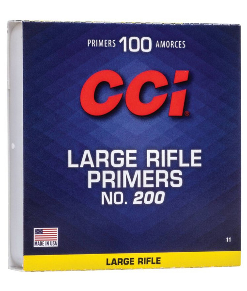 CCI LARGE RIFLE PRIMERS NO.200 1000UN