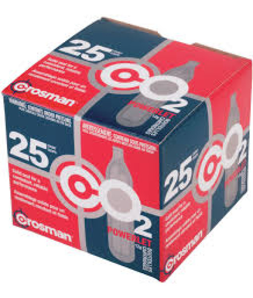 CROSSMAN BOUTEILLE CO2 12G 25UN