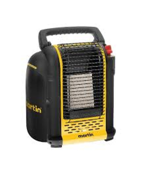 Martin Chaufrette Infrarouge Portative 7000 BTU avec BOYAU 6 PIEDS