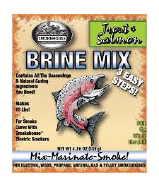 Smokehouse Mélange saumure truite / saumon