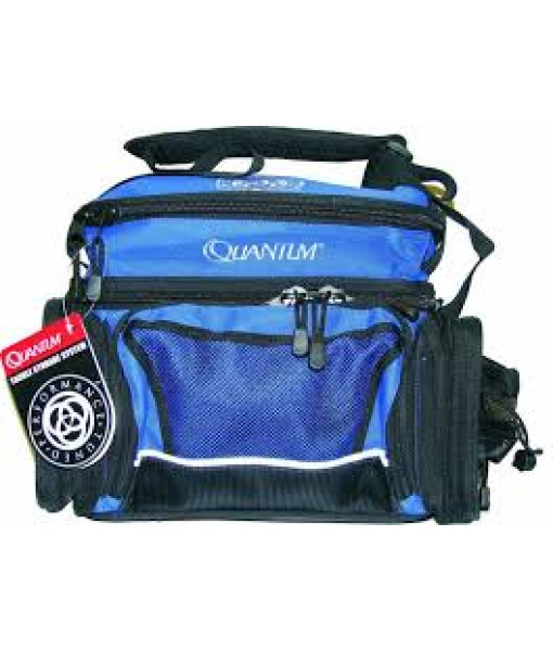 Quantum Coffre a Pêche Bleu Et Noir