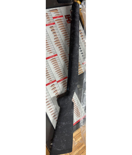 REMINGTON STOCK ASSEMBLY SENDERO L/A SYM BLACK/GRAY W/PALMSWELL