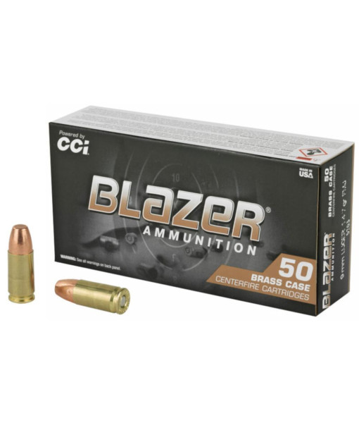 Blazer Brass 9mm 147gr