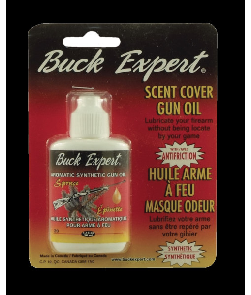 BUCK EXPERT HUILE ARME A FEU ODEUR EPINETTE