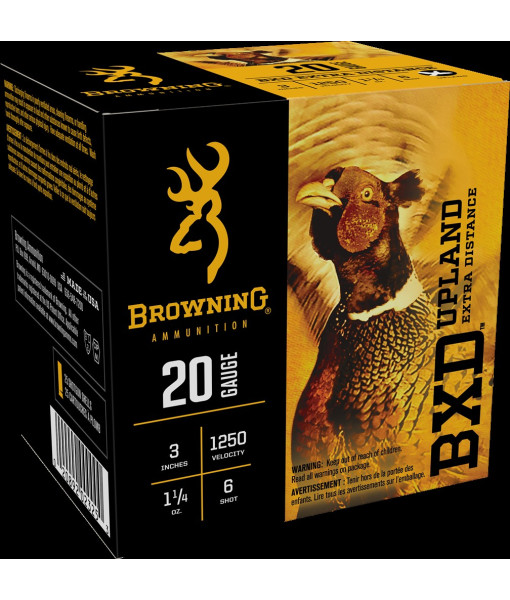 BROWNING BXD 20GA 3'' 1 1/4OZ #6 1250FPS