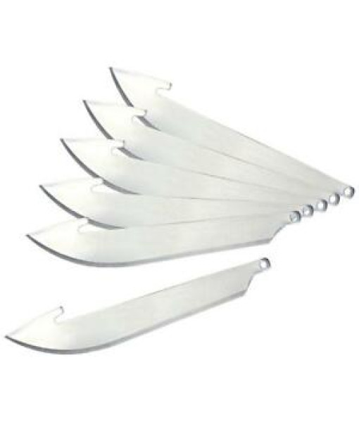 OUTDOOR EDGE LAME DE REMPLACEMENT 3'' DROP-POINT 6UN