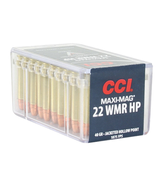 cci 22 Win Mag Maxi-mag Hp 1875fps 40gr