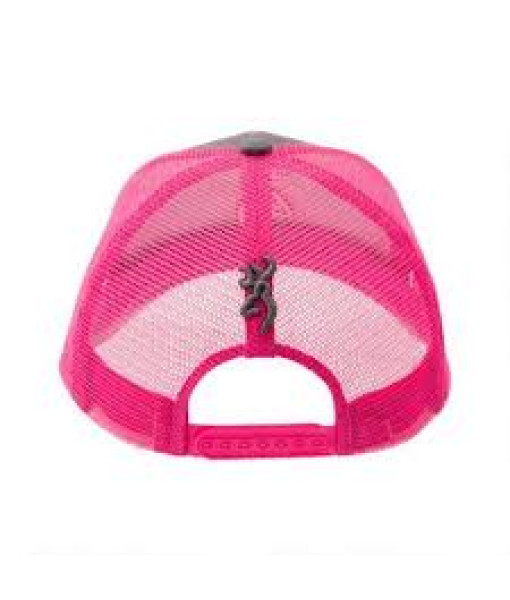 BROWNING CASQUETTE FLASHBACK CHARBON/ROSE NEON