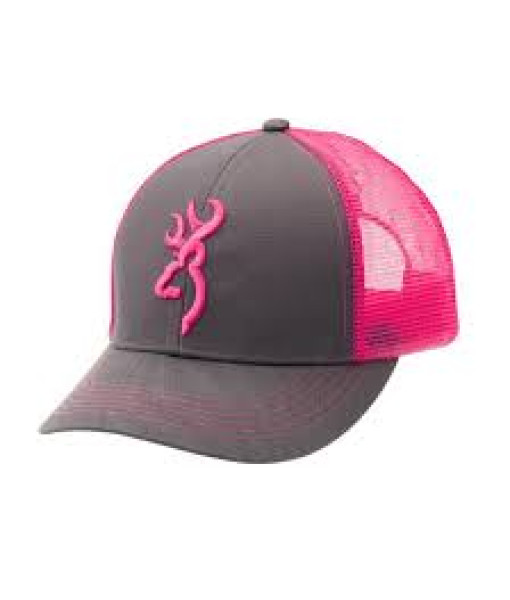 BROWNING CASQUETTE FLASHBACK CHARBON/ROSE NEON