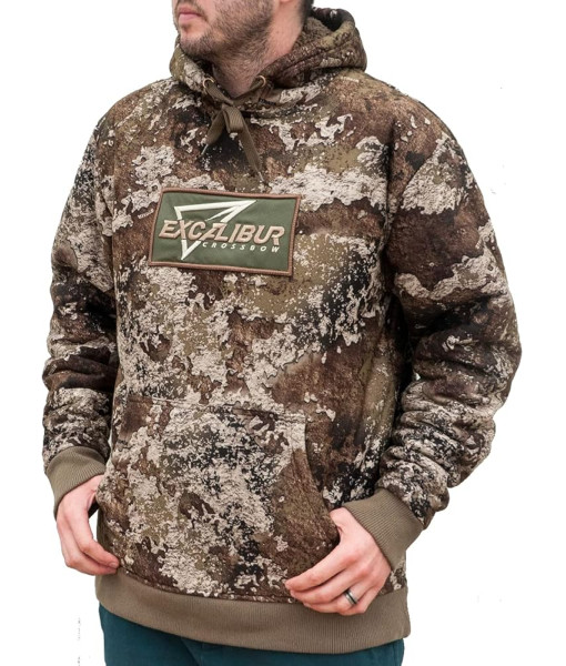 Excalibur High Pile Hoodie Strata