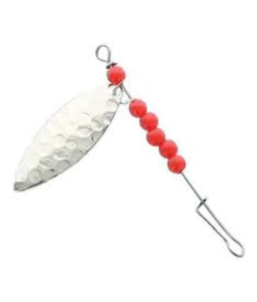 Spinners Willow Leaf #3 Martelé Nickel Simple