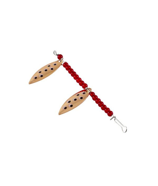 Étic Spinner Willow Leaf #3 Copper Point Noir Double