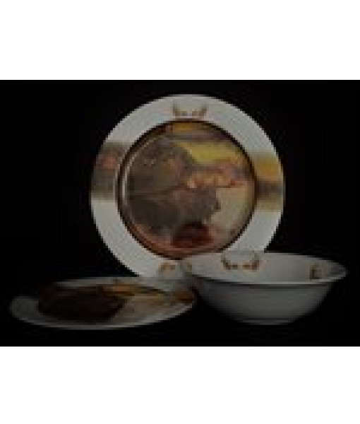 Edc Set Vaissele En Melamine Orignal 12mcx