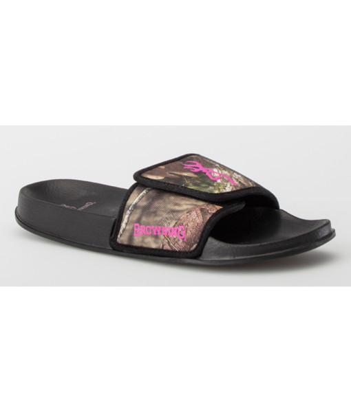 sandales browning camo/noir/rose