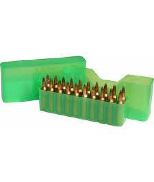 MTM Case Guard Boite 20 Munitions 7mm Rem-338 Win Vert
