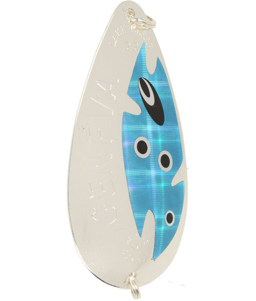 Lake Clear Geneva Argent Bleu Electrique