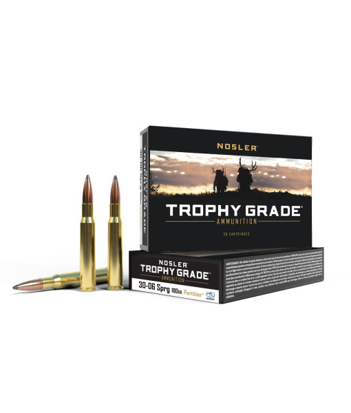 NOSLER TROPHY GRADE 30-06 180GR PARTITION