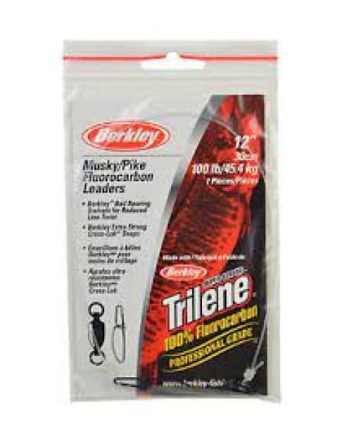 Berkley Flurocarbon maskinongé/brochet 12'' 100lbs