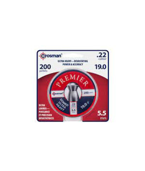 CROSSMAN PREMIER DOMED ULTRA HEAVY 5.5MM 200UN