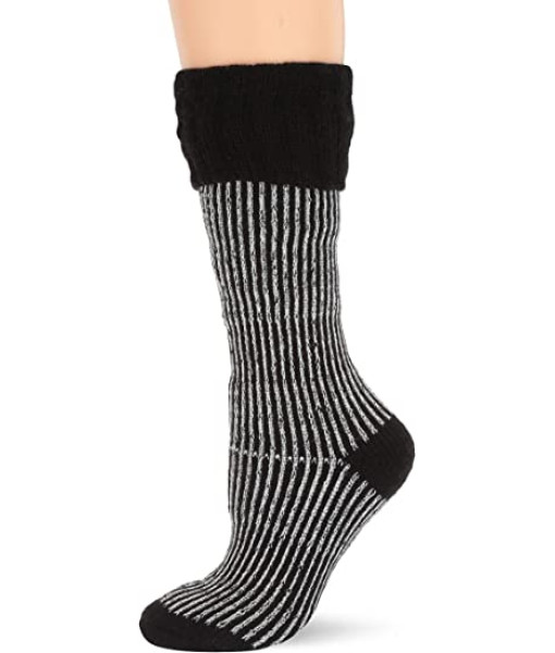 Heat Holder Bas Pour Bottes Côtelées Hommes Noir 7-12