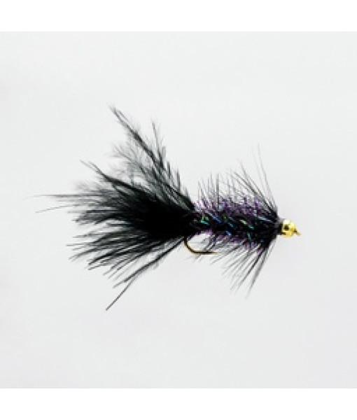 Bead Head Crystal Bugger Black Streamer