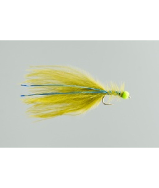 Olive Damsel Fl Green Bead