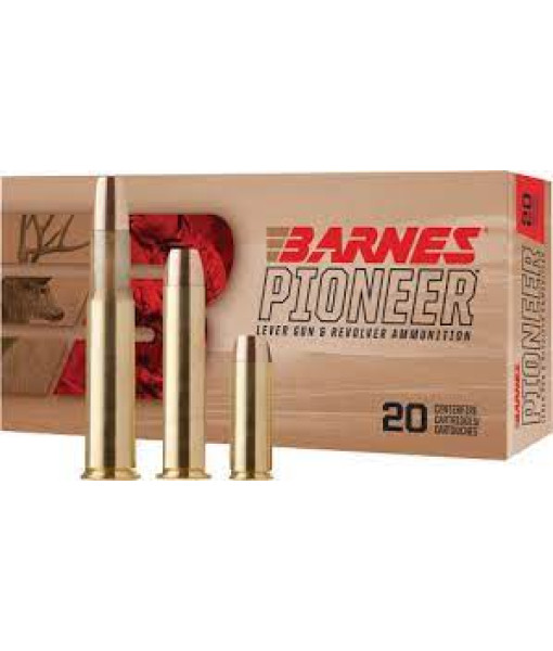BARNES PIONNER 45-70 GOVT 400GR 20UN