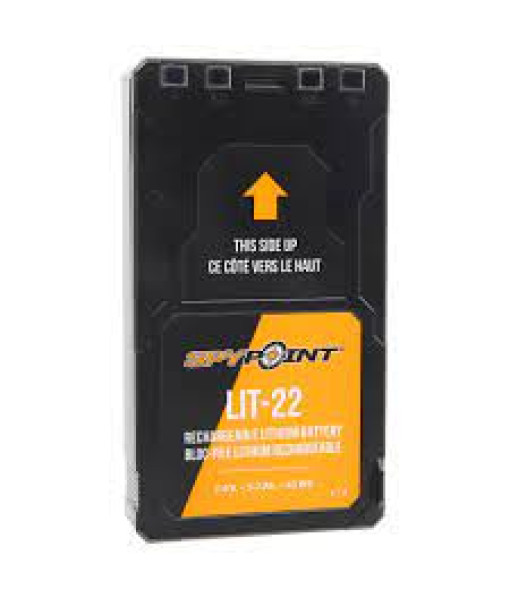 SPYPOINT LIT-22 BLOC PILE LITHIUM RECHARGEABLE