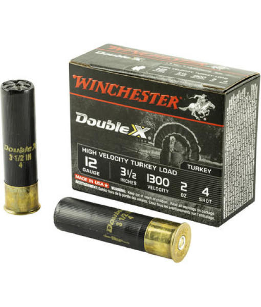 WINCHESTER DOUBLE X 12GA 3.5'' 2OZ #4  1300FPS