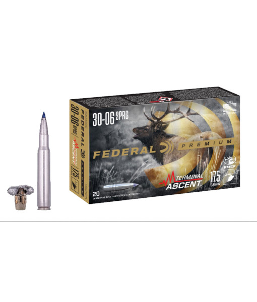 FEDERAL PREMIUM TERMINAL ASCENT 30-06SPRG 175GR