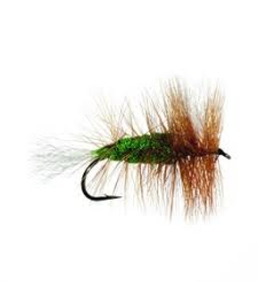 Mouches Saumon Vert Bomber